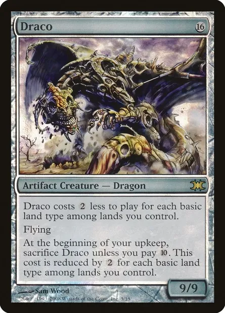 Draco, Magic card DRB 3 — From the Vault: Dragons set