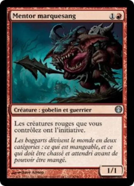 Mentor marquesang, carte Magic DDG 50 — extension Duel Decks: Knights vs. Dragons