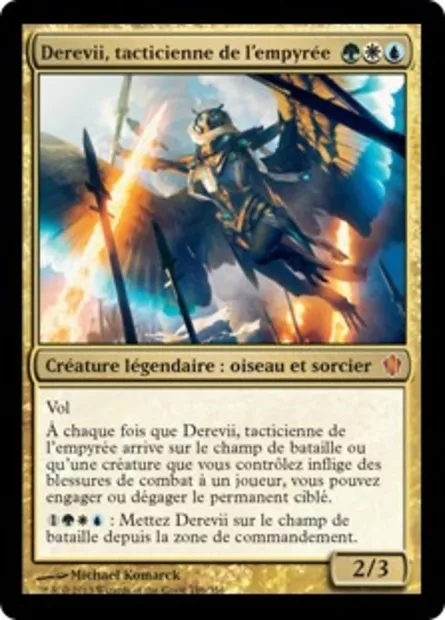 Derevii, tacticienne de l'empyrée, carte Magic C13 186 — extension Commander 2013