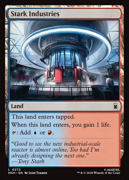 Stark Industries, Magic card MSH 272 — Marvel Super Heroes set
