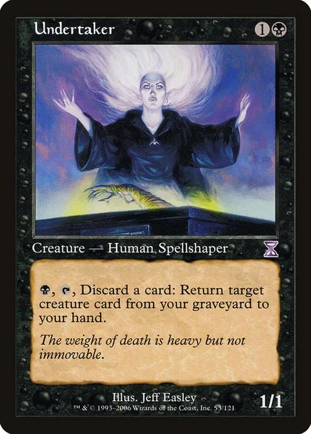 Undertaker, Magic card TSB 53 — Time Spiral Timeshifted set