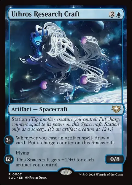Uthros Research Craft, Magic card EOC 7 — Edge of Eternities Commander set