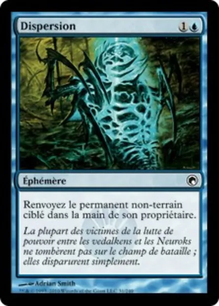 Dispersion, carte Magic SOM 31 — extension Cicatrices de Mirrodin