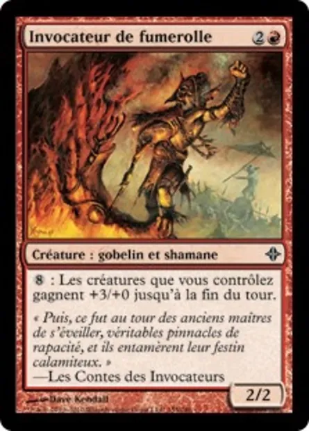 Invocateur de fumerolle, carte Magic ROE 155 — extension L'ascension des Eldrazi
