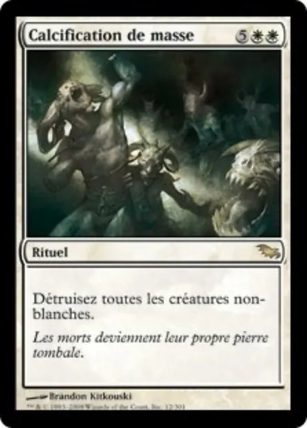 Calcification de masse, carte Magic SHM 12 — extension Sombrelande