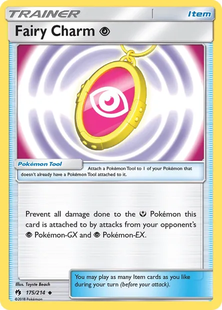 Fairy Charm Psychic, Pokémon card LOT 175 — Lost Thunder set