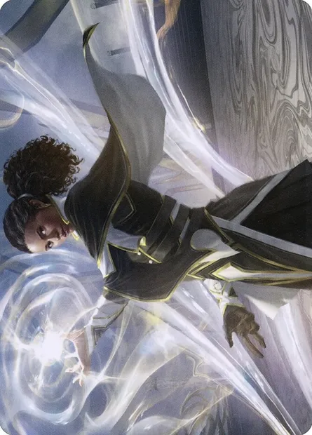Clever Lumimancer // Clever Lumimancer, carte Magic ASTX 2 — extension Strixhaven Art Series