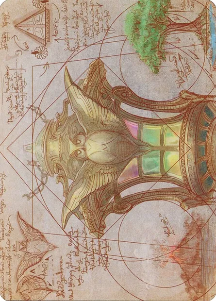 Chromatic Lantern // Chromatic Lantern, carte Magic ABRO 57 — extension The Brothers' War Art Series
