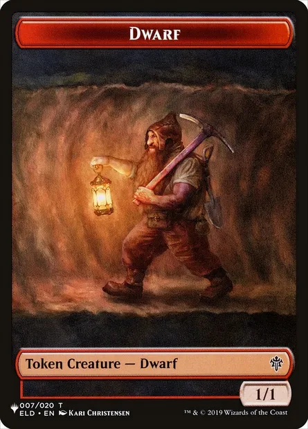 Dwarf, Magic card PLST TELD-7 — The List set