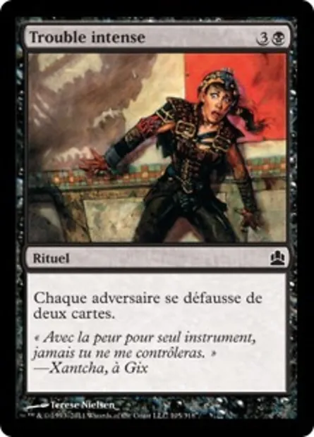 Trouble intense, carte Magic CMD 105 — extension Commander 2011