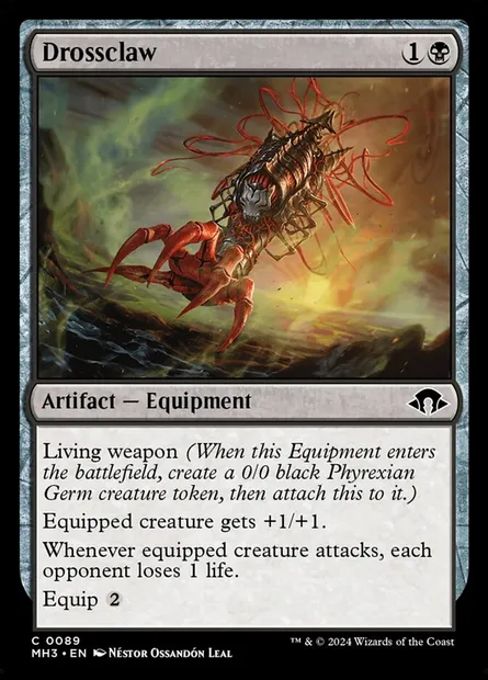 Drossclaw, Magic card MH3 89 — Modern Horizons 3 set