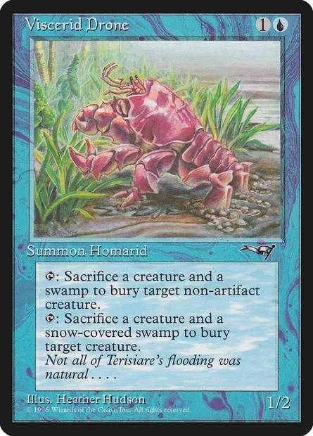 Viscerid Drone, Magic card ALL 42 — Alliances set