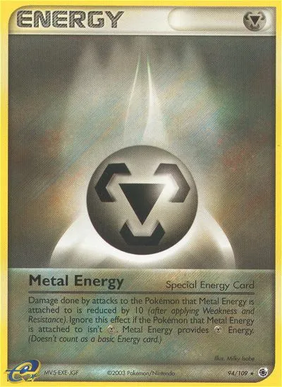 Metal Energy, Pokémon card RS 94 — Ruby & Sapphire set