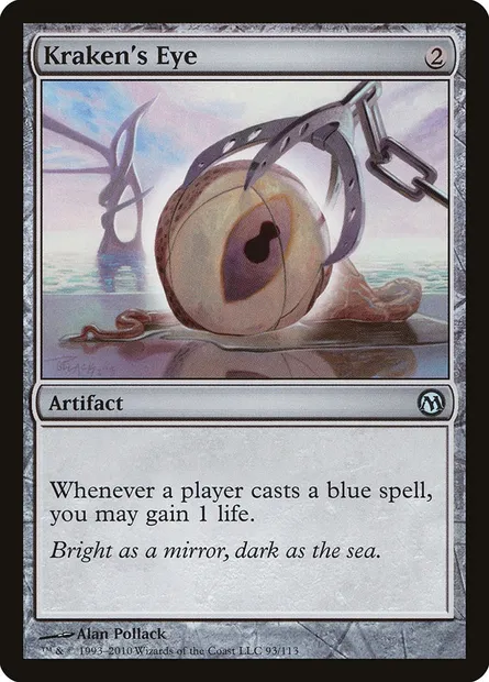 Œil du kraken, carte Magic DPA 93 — extension Duels of the Planeswalkers