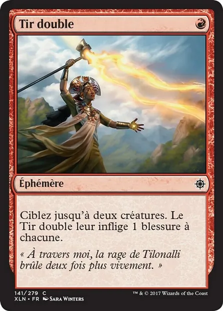 Tir double, carte Magic XLN 141 — extension Ixalan