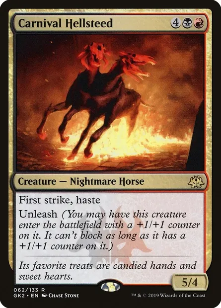 Carnival Hellsteed, Magic card GK2 62 — RNA Guild Kit set