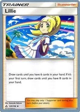 Lilie, carte Pokémon WCD18 125 — extension World Championship Decks 2018