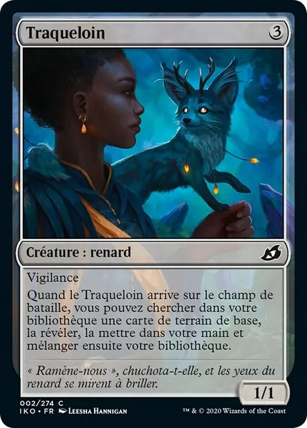 Traqueloin, carte Magic IKO 2 — extension Ikoria: Lair of Behemoths