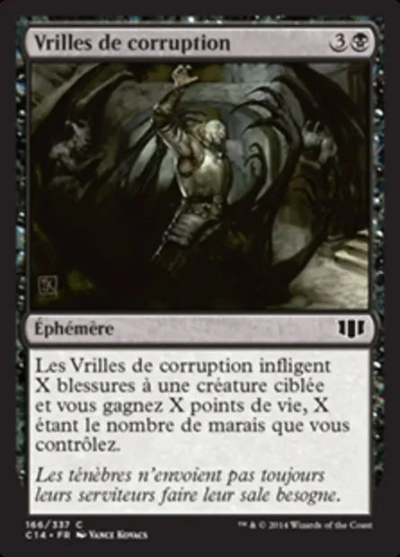 Vrilles de corruption, carte Magic C14 166 — extension Commander 2014