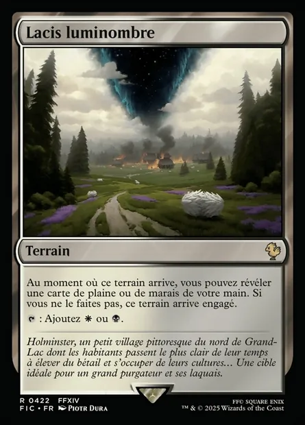 Lacis luminombre, carte Magic FIC 422 — extension Final Fantasy Commander