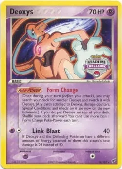 Deoxys, carte Pokémon LGP 016 — extension League Promos