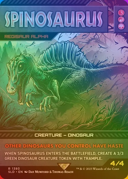 Regisaur Alpha, Magic card SLD 1393★ — Secret Lair Drop set