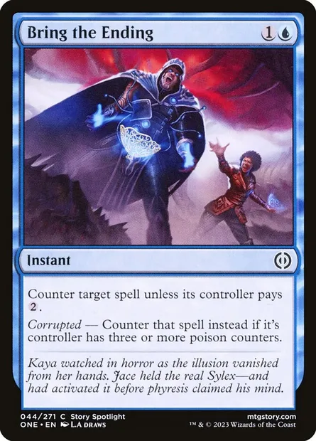 Bring the Ending, Magic card ONE 44 — Phyrexia: All Will Be One set