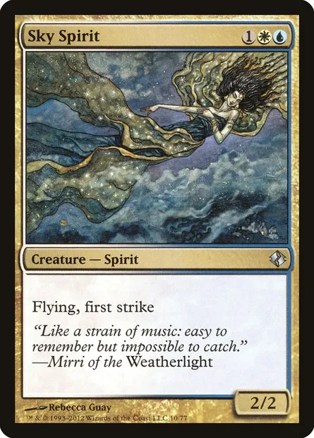 Sky Spirit, Magic card DDI 10 — Duel Decks: Venser vs. Koth set