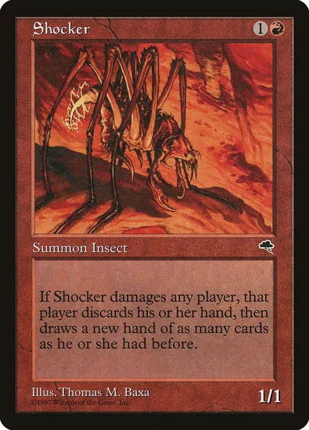 Shocker, Magic card TMP 204 — Tempest set