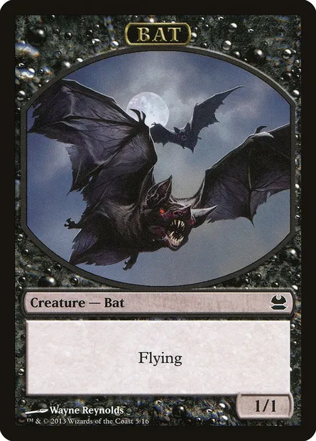 Bat, carte Magic TMMA 5 — extension Modern Masters Tokens