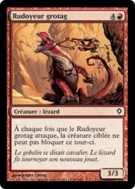 Rudoyeur grotag, carte Magic WWK 83 — extension Worldwake