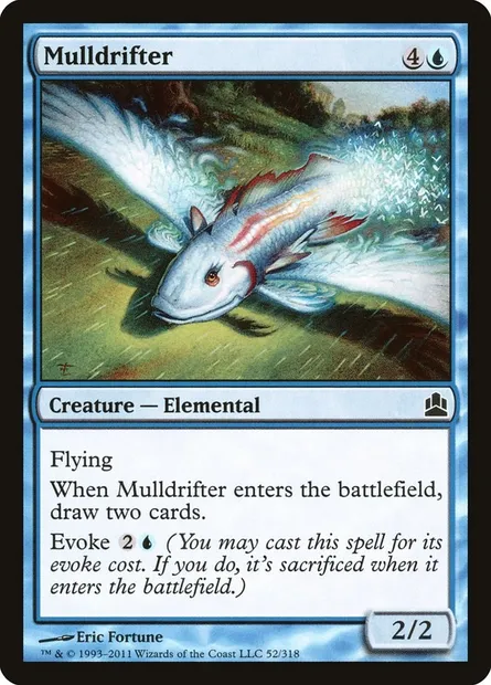 Mulldrifter, Magic card CMD 52 — Commander 2011 set
