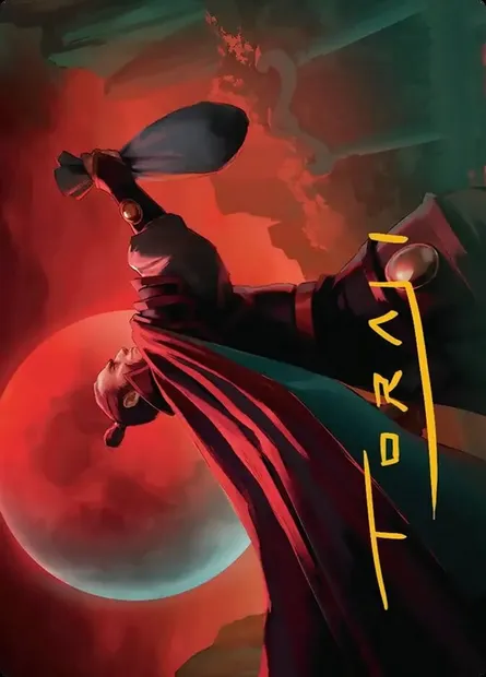 Zhao, the Moon Slayer // Zhao, the Moon Slayer, carte Magic ATLA 11 — extension Avatar: the Last Airbender Art Series