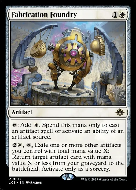 Fabrication Foundry, Magic card PLCI 12p — The Lost Caverns of Ixalan Promos set