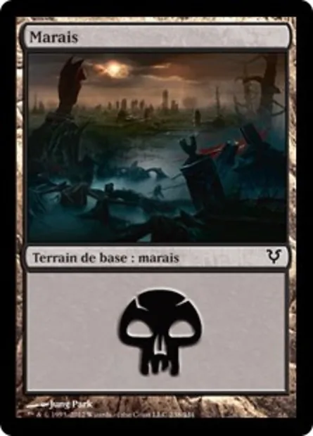 Marais, carte Magic AVR 238 — extension Avacyn ressuscitée