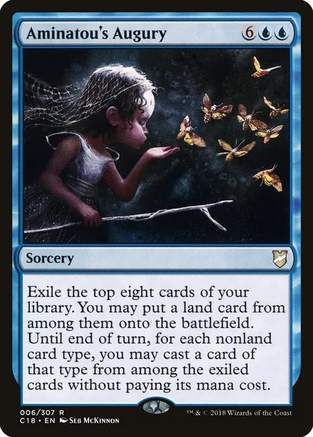 Aminatou's Augury, Magic card C18 6 — Commander 2018 set