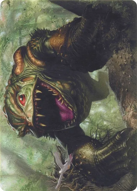Excavating Anurid // Excavating Anurid, Magic card AMH1 43 — Modern Horizons Art Series set