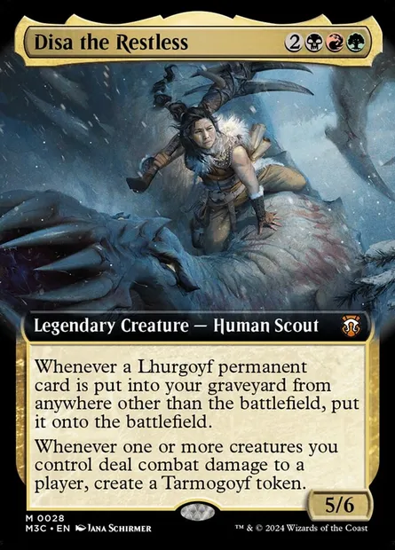 Disa the Restless, Magic card M3C 28 — Modern Horizons 3 Commander set
