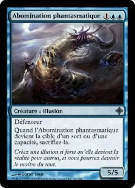 Abomination phantasmatique, carte Magic ROE 80 — extension L'ascension des Eldrazi