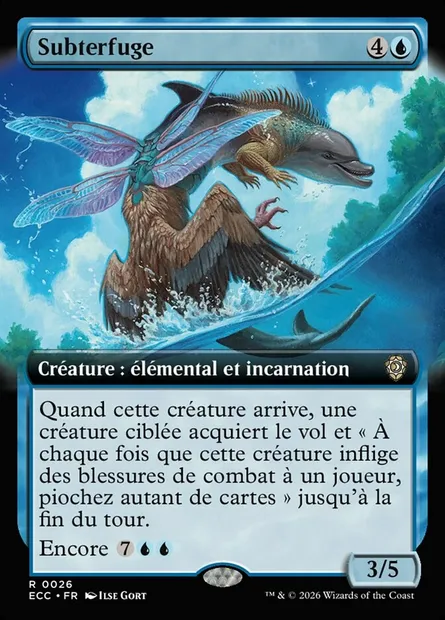 Subterfuge, carte Magic ECC 26 — extension Lorwyn Eclipsed Commander