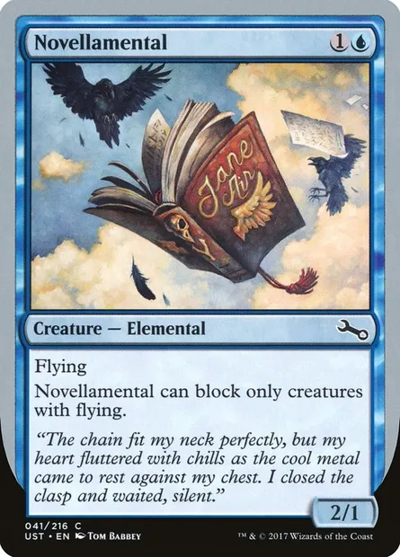 Novellamental, Magic card UST 41c — Unstable set