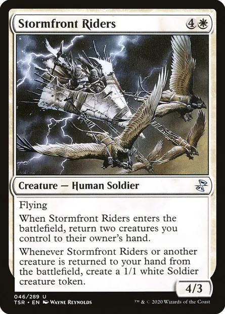 Stormfront Riders, Magic card TSR 46 — Time Spiral Remastered set