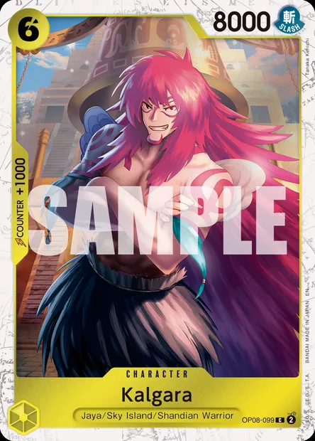 Kalgara, One Piece card OP08-099 — TWO LEGENDS set