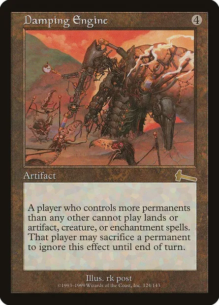Niveleur, carte Magic ULG 124 — extension Héritage d'Urza