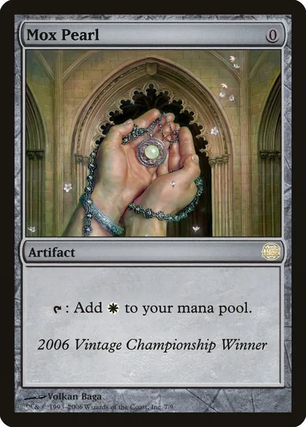 Mox Pearl, Magic card OVNT 2006 — Vintage Championship set