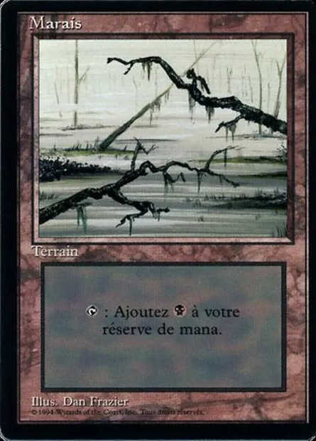 Marais, carte Magic FBB 300 — extension Foreign Black Border