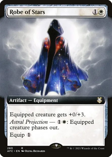 Robe of Stars, Magic card AFC 280 — Forgotten Realms Commander set