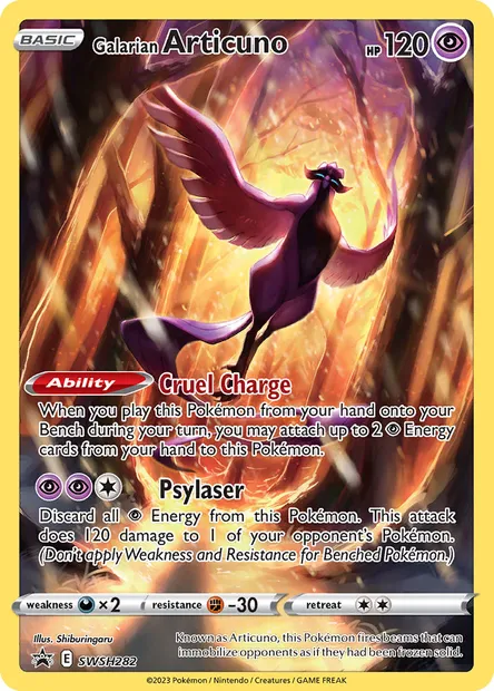 Artikodin de Galar, carte Pokémon SWSH 282 — extension Promo SWSH