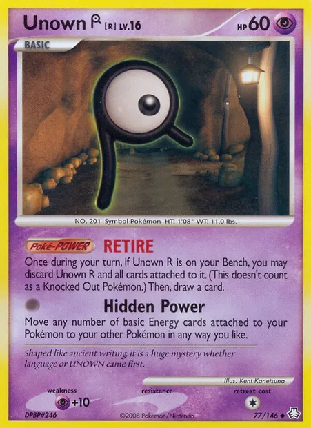 Zarbi R, carte Pokémon LA 77 — extension Éveil des Légendes