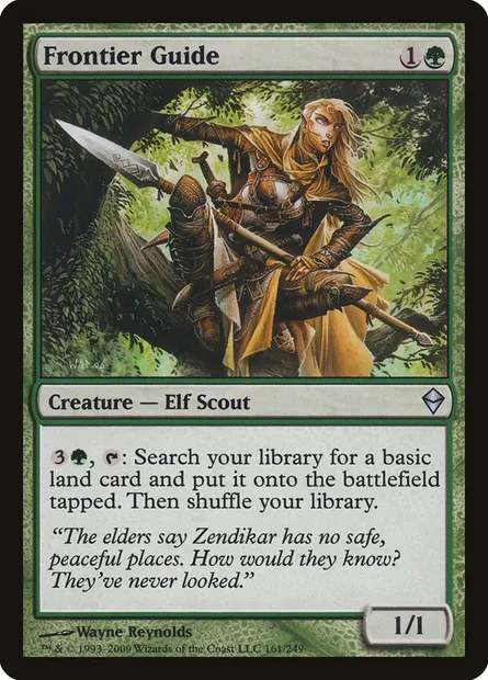 Frontier Guide, Magic card ZEN 161 — Zendikar set
